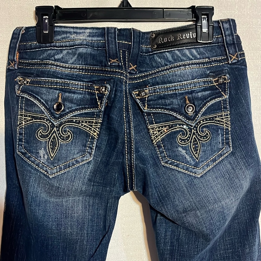 Rock revival jeans, boot